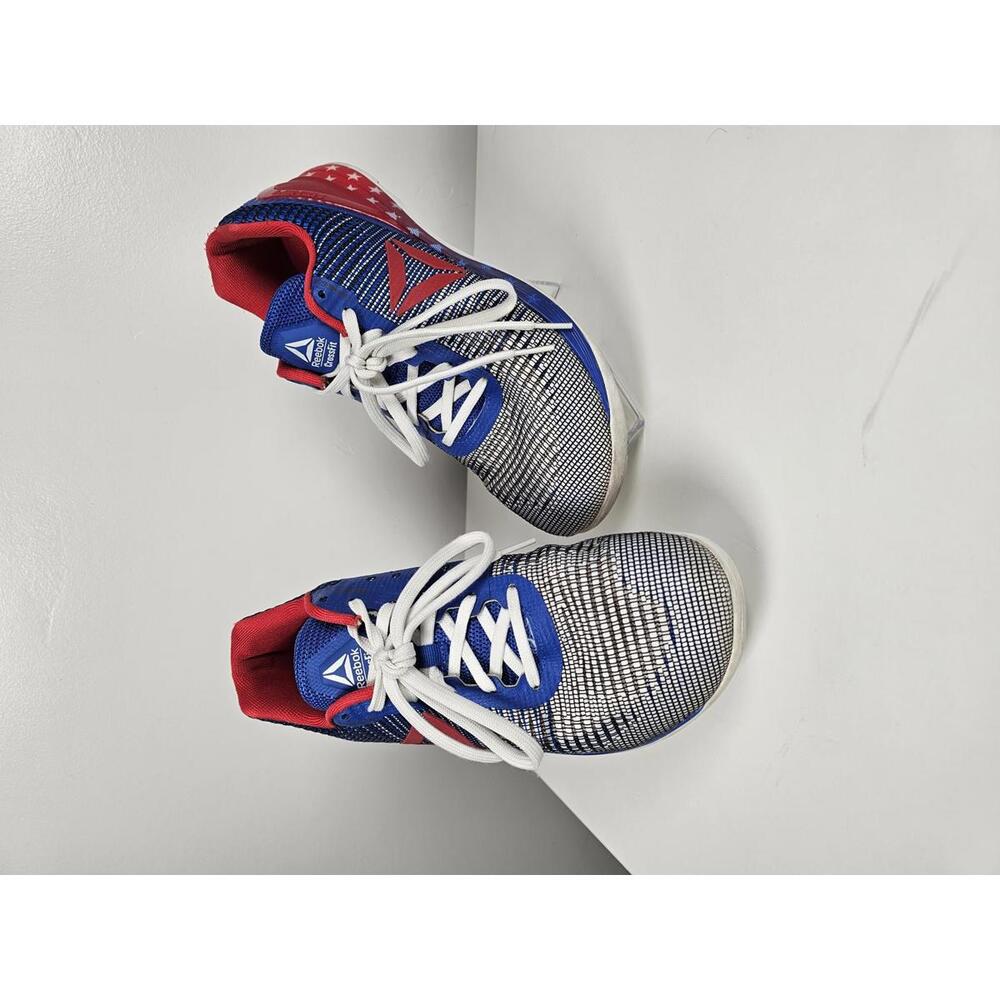 Reebok Nano Mayhem  CrossFit Training Shoes - Blue, Red, and White - Picture 4 of 12
